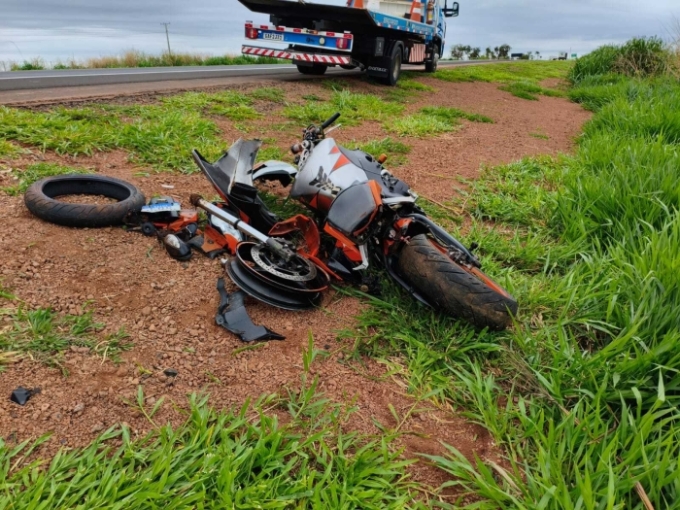 Motociclista morre após acidente em rodovia durante passeio de moto clube