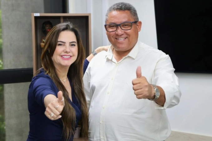 Presidente da Câmara de Alcinópolis se reúne com deputada Mara Caseiro