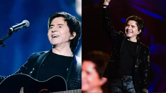 Xororó relembra acidente no início da carreira e mostra cicatriz de tiro