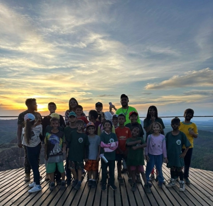 Imasul e PMA promovem acampamento de educação ambiental no Parque Estadual Nascentes do Rio Taquari