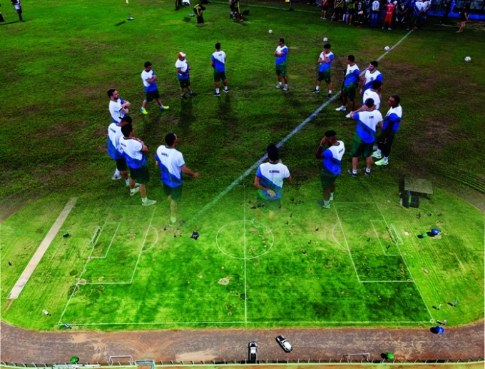 Alcinópolis já está em Nova Andradina para disputar a semifinal da Série B da Copa Assomasul 2025