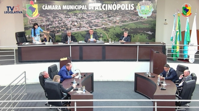 ALCINÓPOLIS: Projetos e indicações movimentam Sessão Ordinária