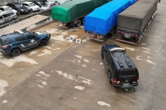 Polícia apreende mais de 70 toneladas de produto químico usado na cocaína em MS