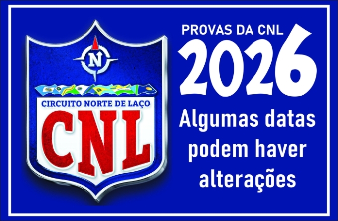 CNL ‘Circuito Norte de Laço Comprido’, divulga as datas das provas do ano de 2026