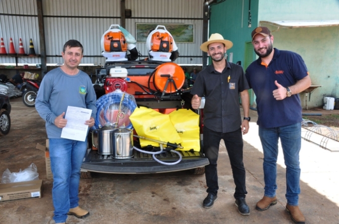 Prefeitura de Figueirão adquire equipamento para reforçar combate a incêndios