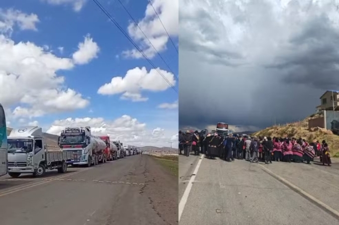 'Tá um caos aqui na Bolívia': turistas brasileiros estão presos há 3 dias em estrada rumo ao Brasil