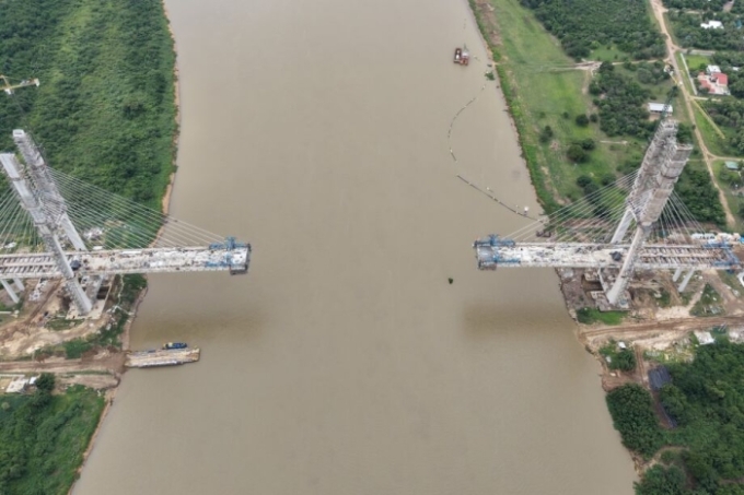 Ponte da Rota Bioceânica deve ligar Brasil e Paraguai em maio deste ano