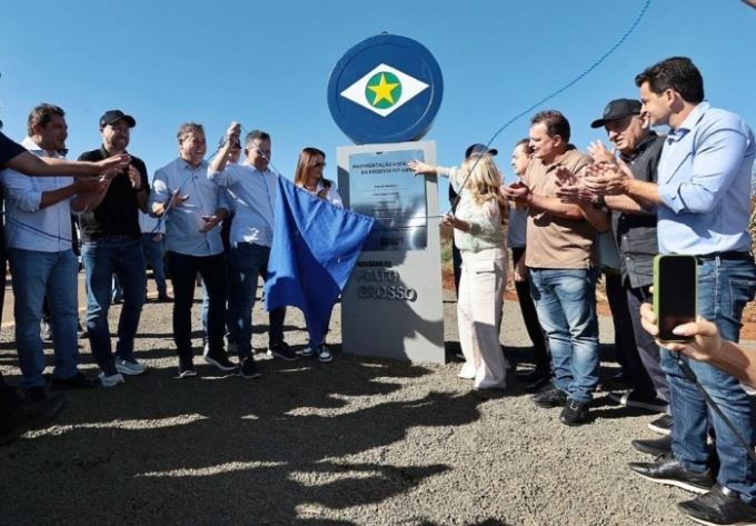 Governo de MT entrega obras e anuncia novos investimentos em Alto Taquari MT