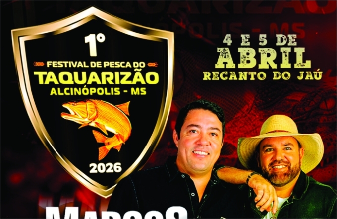 Festival de Pesca do Taquarizão está chegando em Alcinópolis