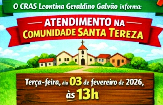 CRAS realiza atendimento presencial na Comunidade Quilombola de Santa Tereza nesta terça-feira