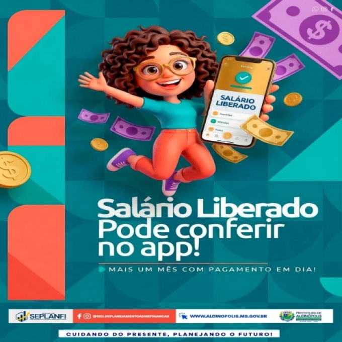 Alcinópolis: O salário de janeiro já está disponível