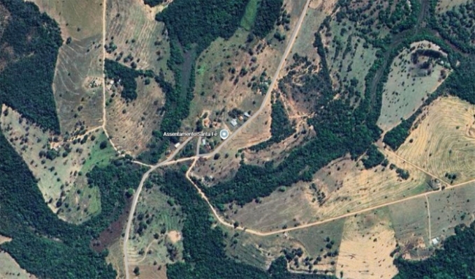 Notificação da agência de desenvolvimento agrário ao Assentamento Santa Fé, Alcinópolis - MS