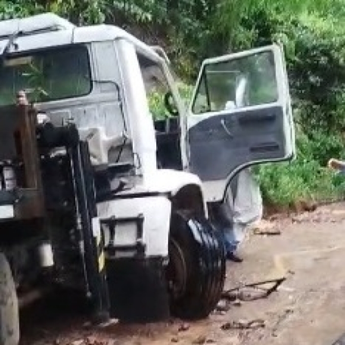 ATUALIZADA: Grave acidente é registrado na Serra Preta, próximo ao distrito do Buriti MT