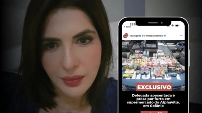 Delegada presa por furto em Goiânia nega ter transtornos mentais e acusa família de perseguição