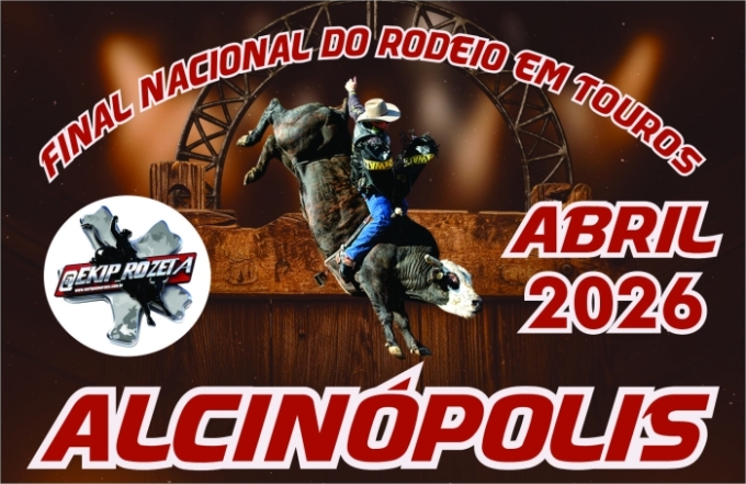 Alcinópolis sediará a final nacional do Rodeio em Touros Ekip Rozeta