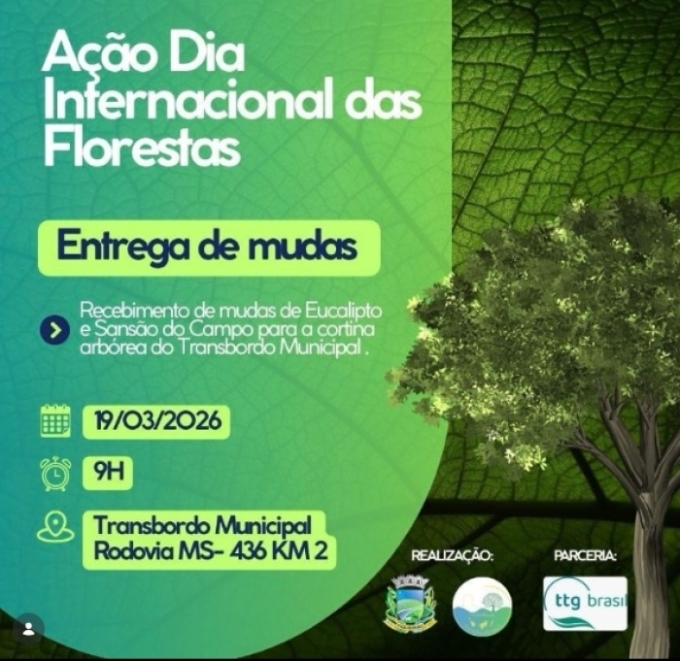 Figueirão promove ação ambiental no Dia Internacional das Florestas com entrega de mudas