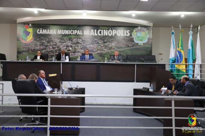Duas sessões marcam agenda da Câmara de Alcinópolis