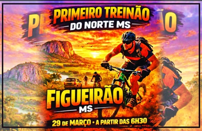Data confirmada para o 1º Treinão de Figueirão-MS