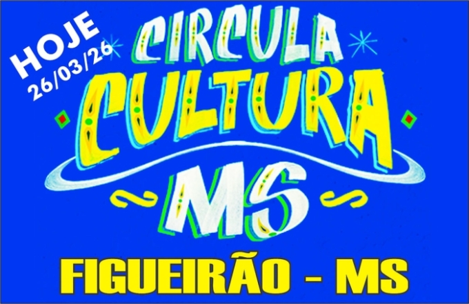 Circula MS começa hoje em Figueirão e será realizado na Casa do Pastel a partir das 18h