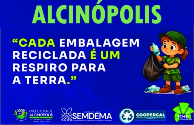 VEJA: Programação da Coleta seletiva de Alcinópolis