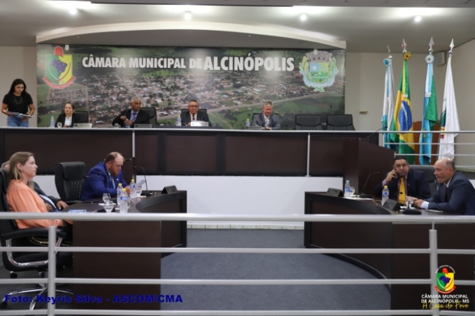 Vereadores de Alcinópolis apresentam indicações e aprovam projetos em Sessão Ordinária