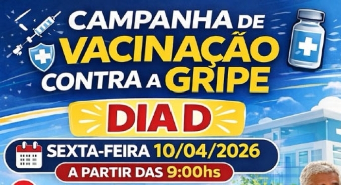 Figueirão realiza Dia D de vacinação contra a gripe nesta sexta-feira, na Comunidade Santa Tereza