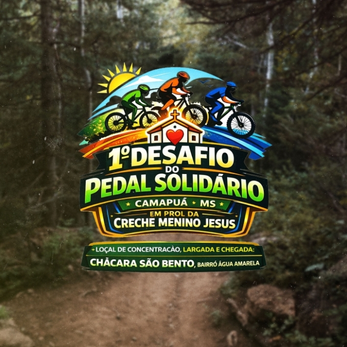 Esporte e Solidariedade: Vem aí o 1º Desafio do Pedal Solidário em Camapuã