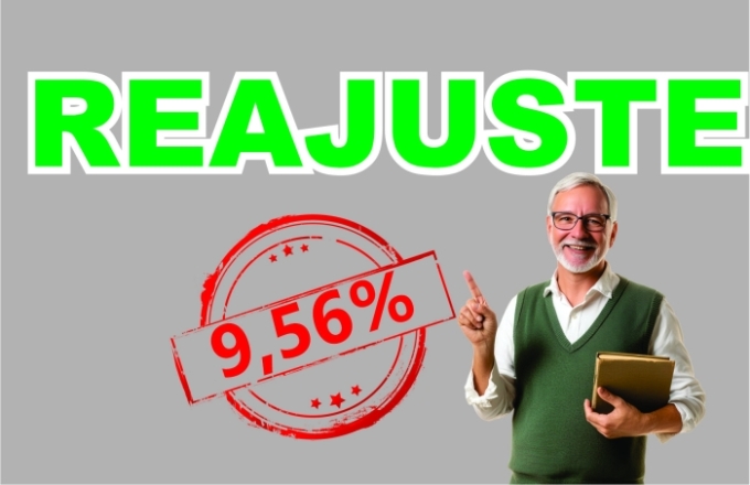 Lei concede reajuste de 9,56% a profissionais da educação em Figueirão