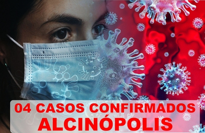 Quatro novos casos de covid-19 são confirmados em Alcinópolis.
