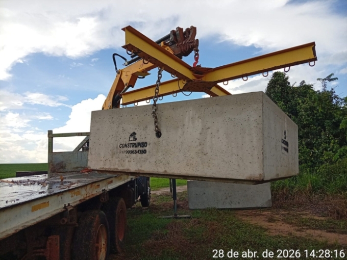 Prefeitura de Alcinópolis substitui pontes de madeira por aduelas na região