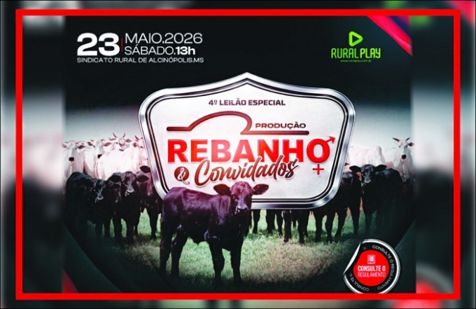 Rebanho & Convidados prepara  4º Leilão com foco em genética e qualidade em Alcinópolis