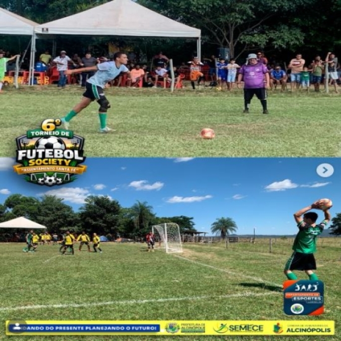 Assentamento Santa Fé recebeu 6º Torneio de Futebol Society; saiba os campeões