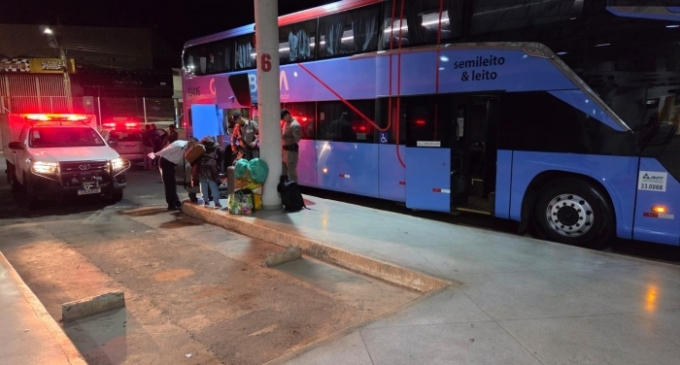 Passageiro é encontrado morto em banheiro de ônibus na rodoviária de Mineiros GO