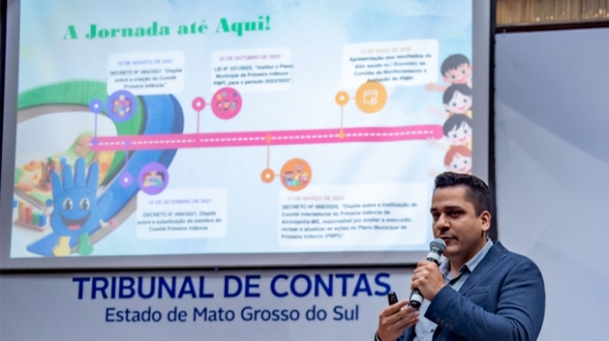 Alcinópolis apresenta programa “Criança com Saúde” em encontro do TCE-MS