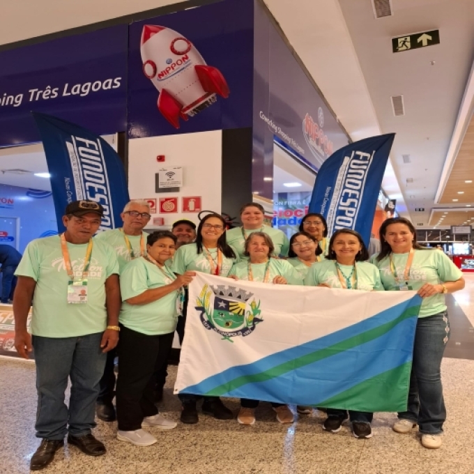 Alcinópolis embarca atletas para os Jogos da Melhor Idade em Três Lagoas