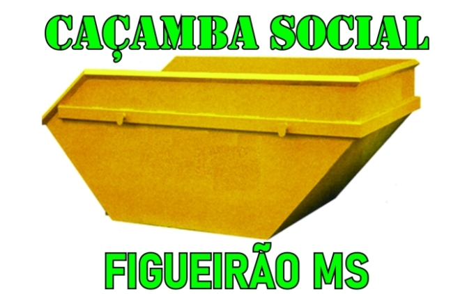 Figueirão cria Programa Municipal de Caçambas Sociais para remoção gratuita de entulhos