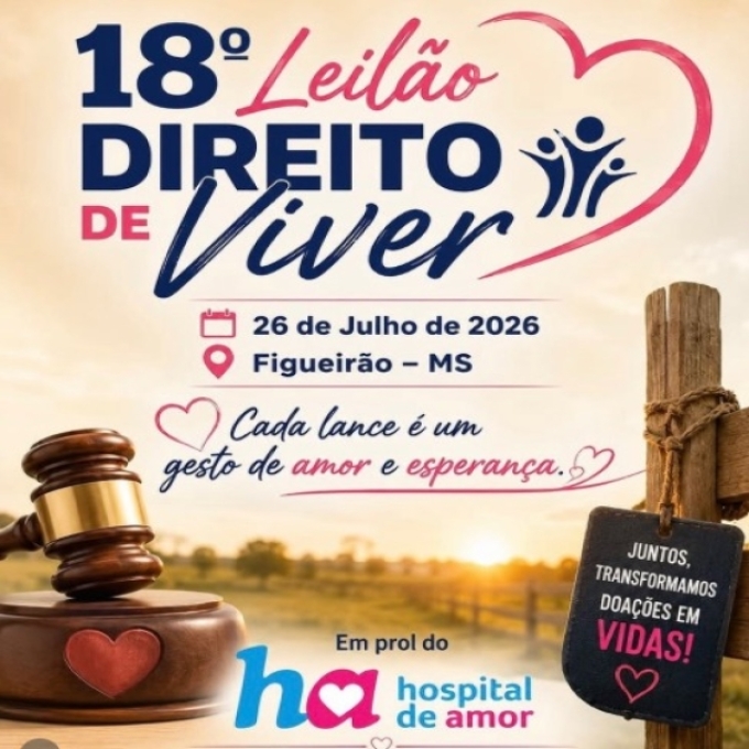 Solidariedade e esperança vão marcar o 18º Leilão Direito de Viver em Figueirão