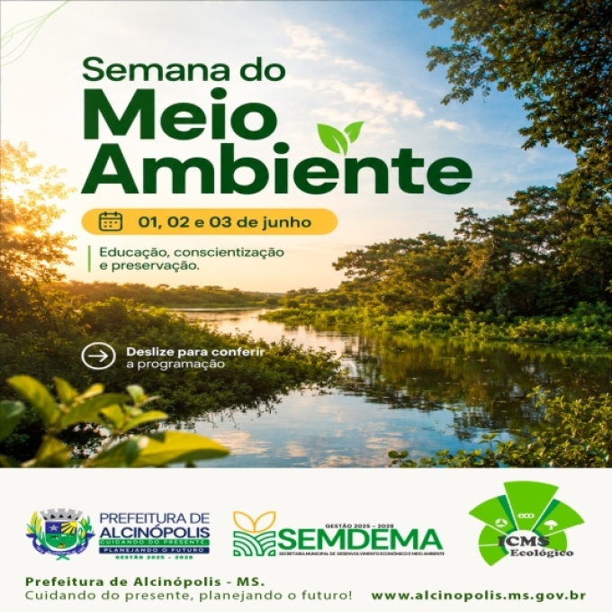 A Semana do Meio Ambiente é um convite à reflexão sobre o nosso papel na preservação da natureza