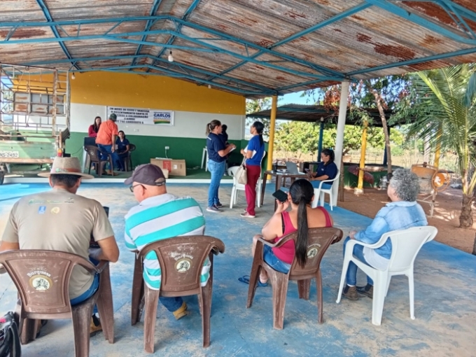 Secretaria de Assistência Social realiza atendimentos no Assentamento Santa Fé