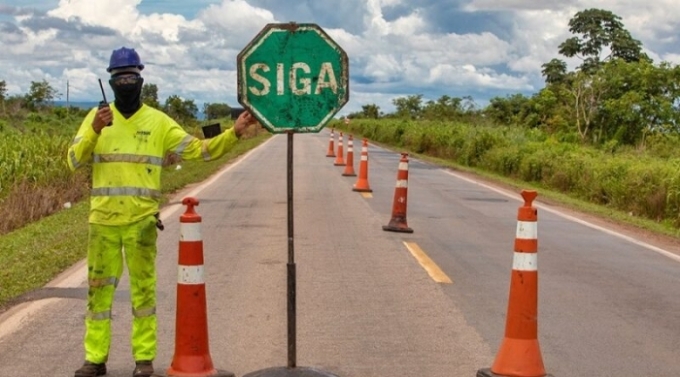 Pare-e-Siga nesta quarta-feira no trecho da BR-163