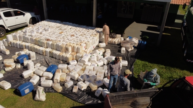 Figueirão recebe campanha de recolhimento de embalagens vazias de agrotóxicos no dia 25 de junho