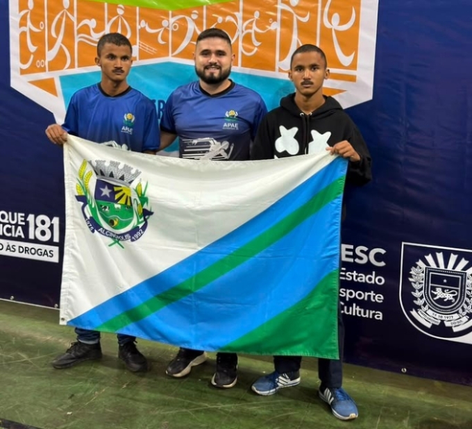 Alcinópolis conquista ouro e dois bronzes nas Paralimpíadas Escolares de Mato Grosso do Sul