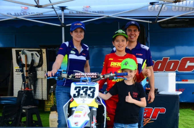 “O motocross é um vício que une a família”, diz pai de piloto durante etapa estadual em Figueirão