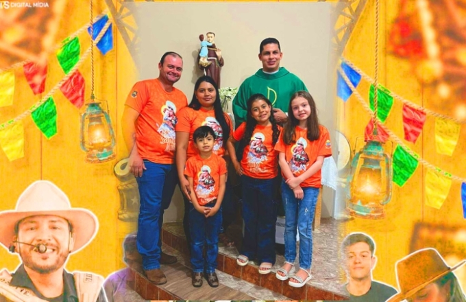 Festeiros apresentam prestação de contas da 26ª Festa de Santo Antônio em Novo Belo Horizonte, em Alcinópolis