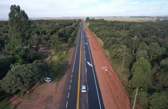 Way-306 entrega 5,35 km de faixas adicionais ao longo do trecho