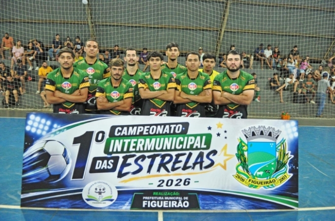 Inter Futsal Alcinópolis estreia com vitória no 1º Campeonato Intermunicipal das Estrelas 2026, em Figueirão