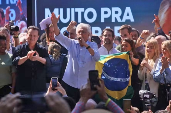 Confirmado como candidato do PSD à Presidência, Caiado dispara: 'Coragem para libertar o país do sequestro do PT e das fac&cc