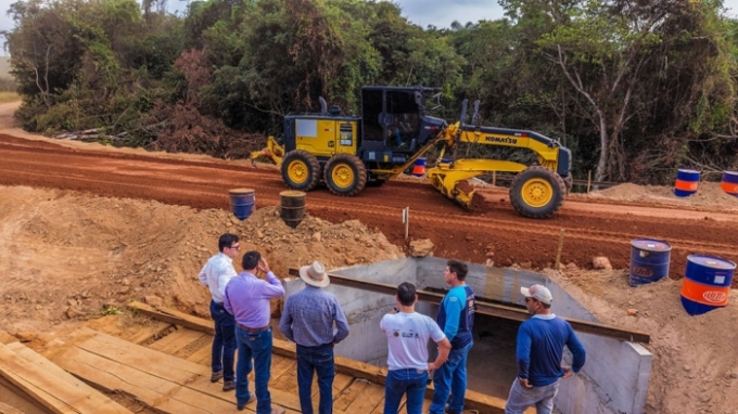 Ponte de Aduela reforça integração entre Alcinópolis e Costa Rica com obra na divisa de municípios