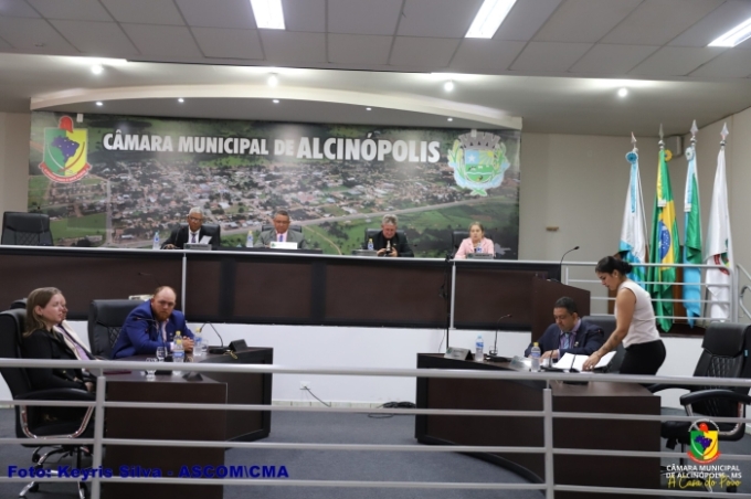 Câmara de Alcinópolis realiza Sessão Ordinária com apresentação de projeto, indicações e mo&cce