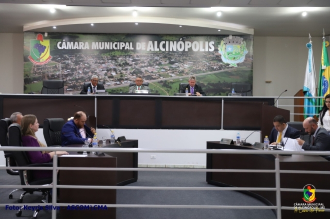 Sessão Ordinária destaca indicações e aprovação de projeto em Alcinópolis